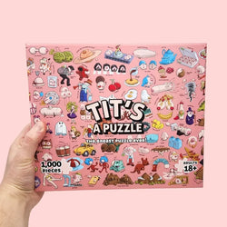 Tit's a Puzzle 1000 Piece Jigsaw Puzzle Sleazy Greetings (ONLINE ORDER ONLY)