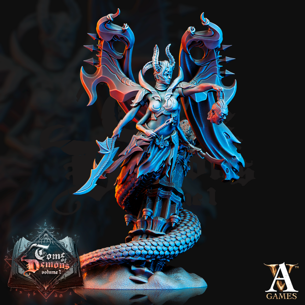 3D Printed Archvillain Games Tome of Demons Vol. 1 Tamareth 28 32mm D&D (Online Only)