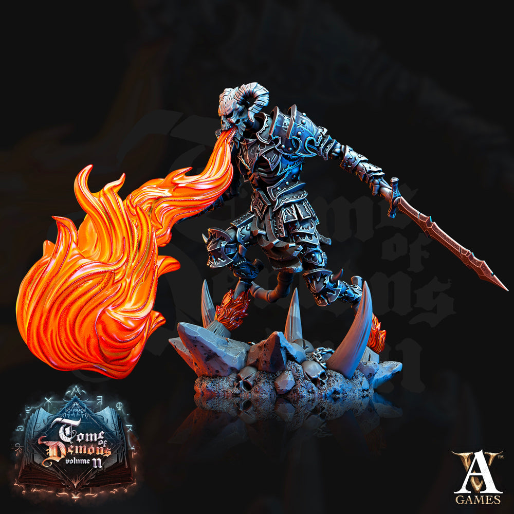 3D Printed Archvillain Games Tome of Demons Vol. II - Demonskulls 28mm 32mm D&D (Online Only)