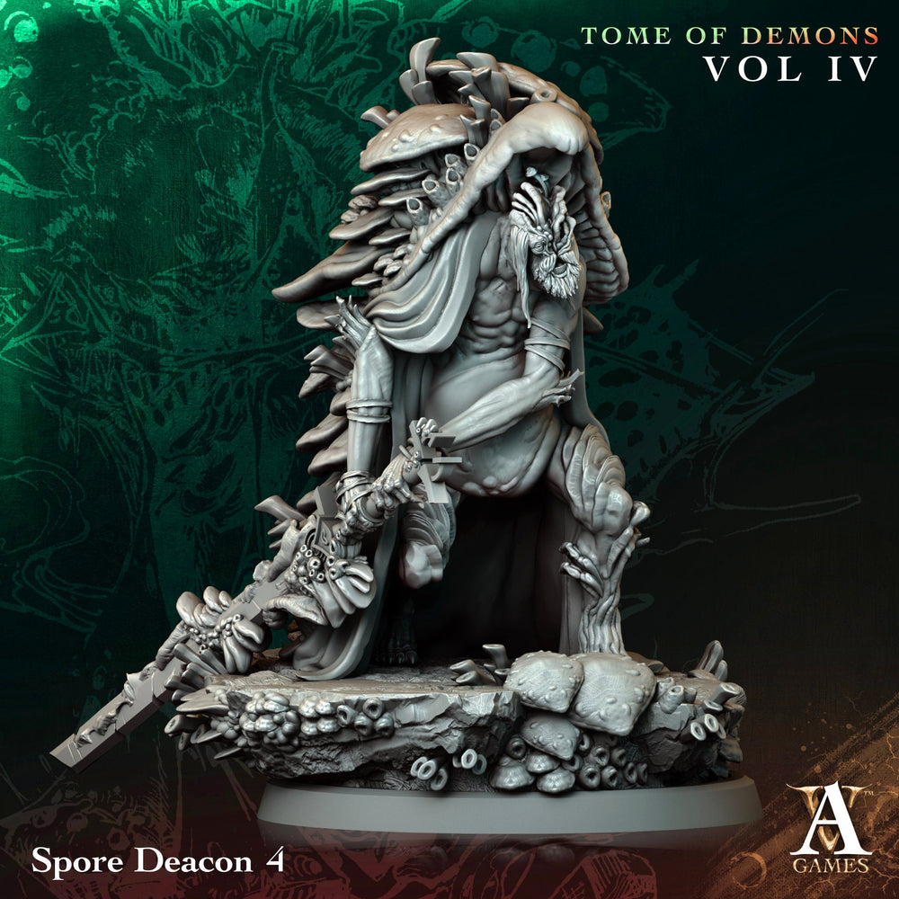 3D Printed Archvillain Games Spore Deacon Tome of Demons Vol IV 28 32mm D&D (Online Only)