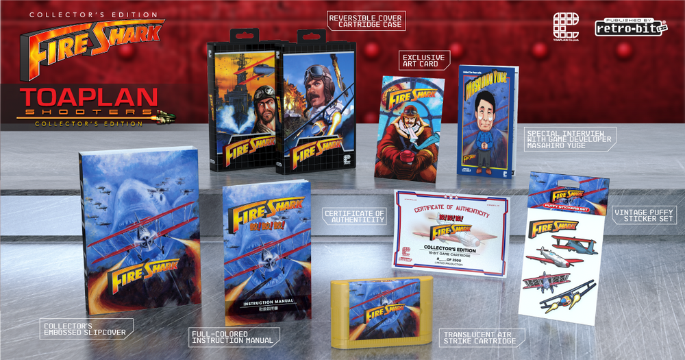 TOAPLAN Shooters Collector's Edition Bundle (Sega Genesis) (ONLINE ORDER ONLY)
