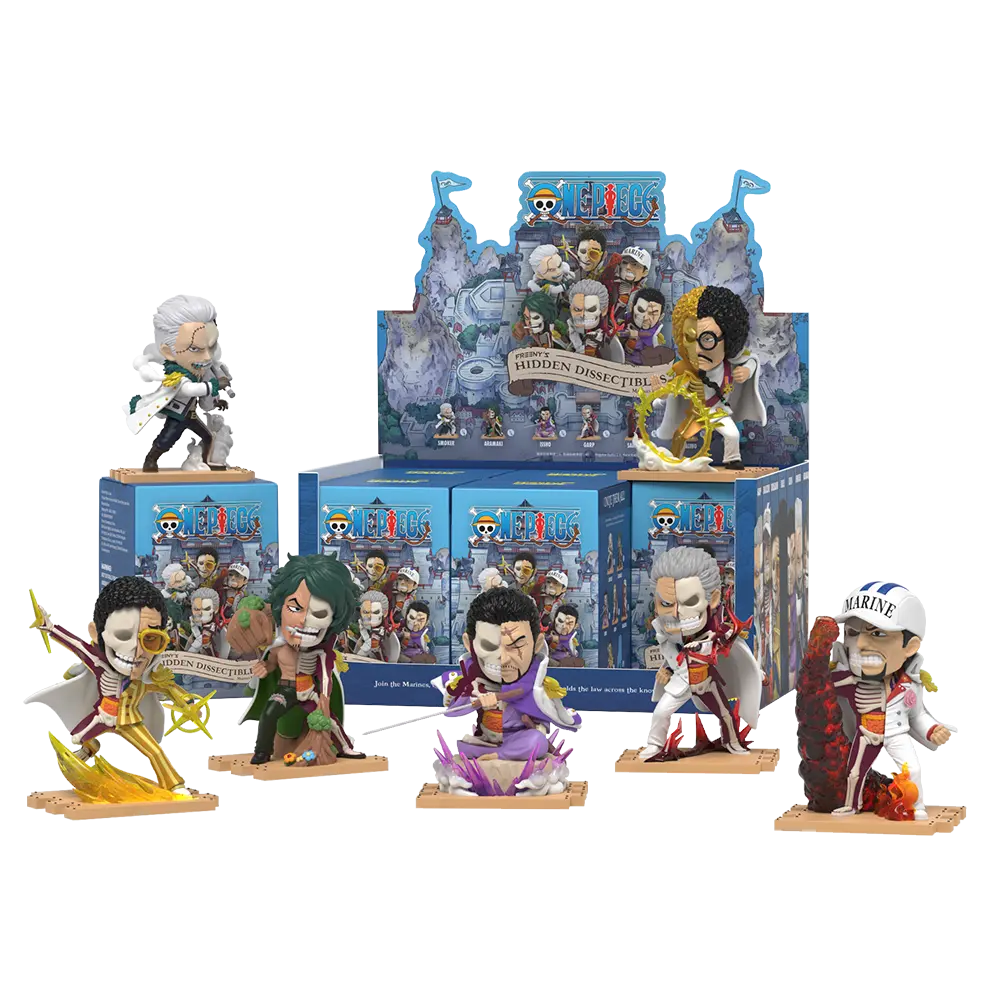 Freeny's Hidden Dissectibles One Piece Marines Edition Blind Box - Mighty Jaxx