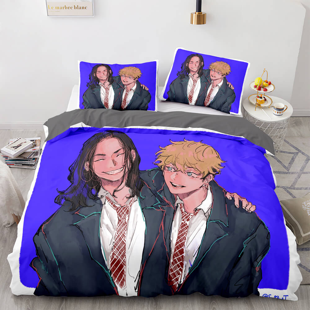 Tokyo Revengers Bedding Set Quilt Cover Without Filler (Online Order Only)