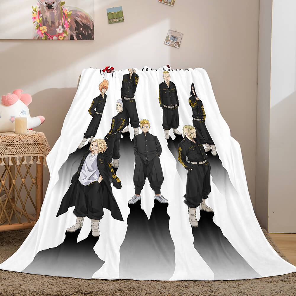 Tokyo Revengers Flannel Fleece Blanket (Online Order Only)