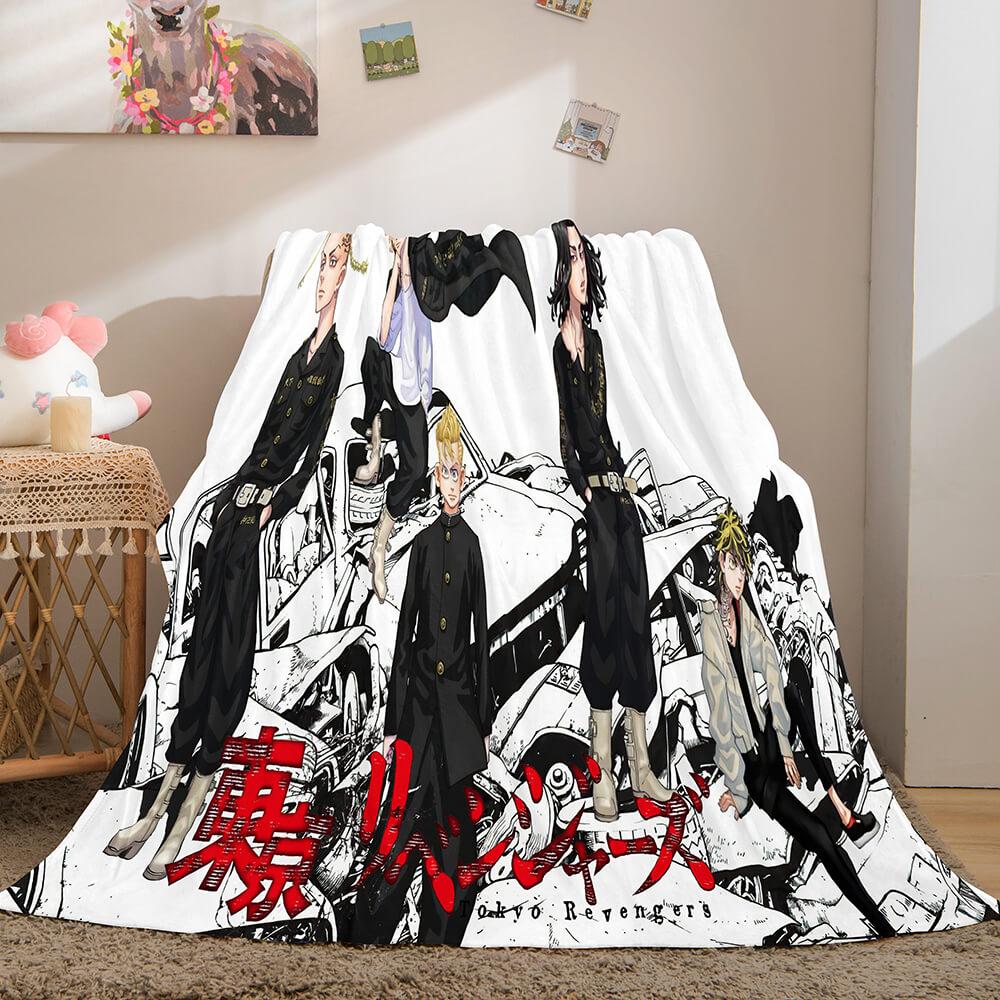 Tokyo Revengers Flannel Fleece Blanket (Online Order Only)