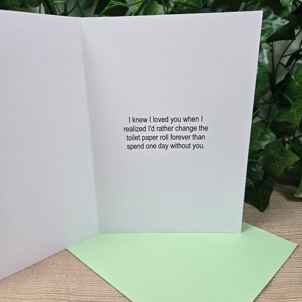 Funny Love Toilet Paper Card (ONLINE ORDER ONLY)