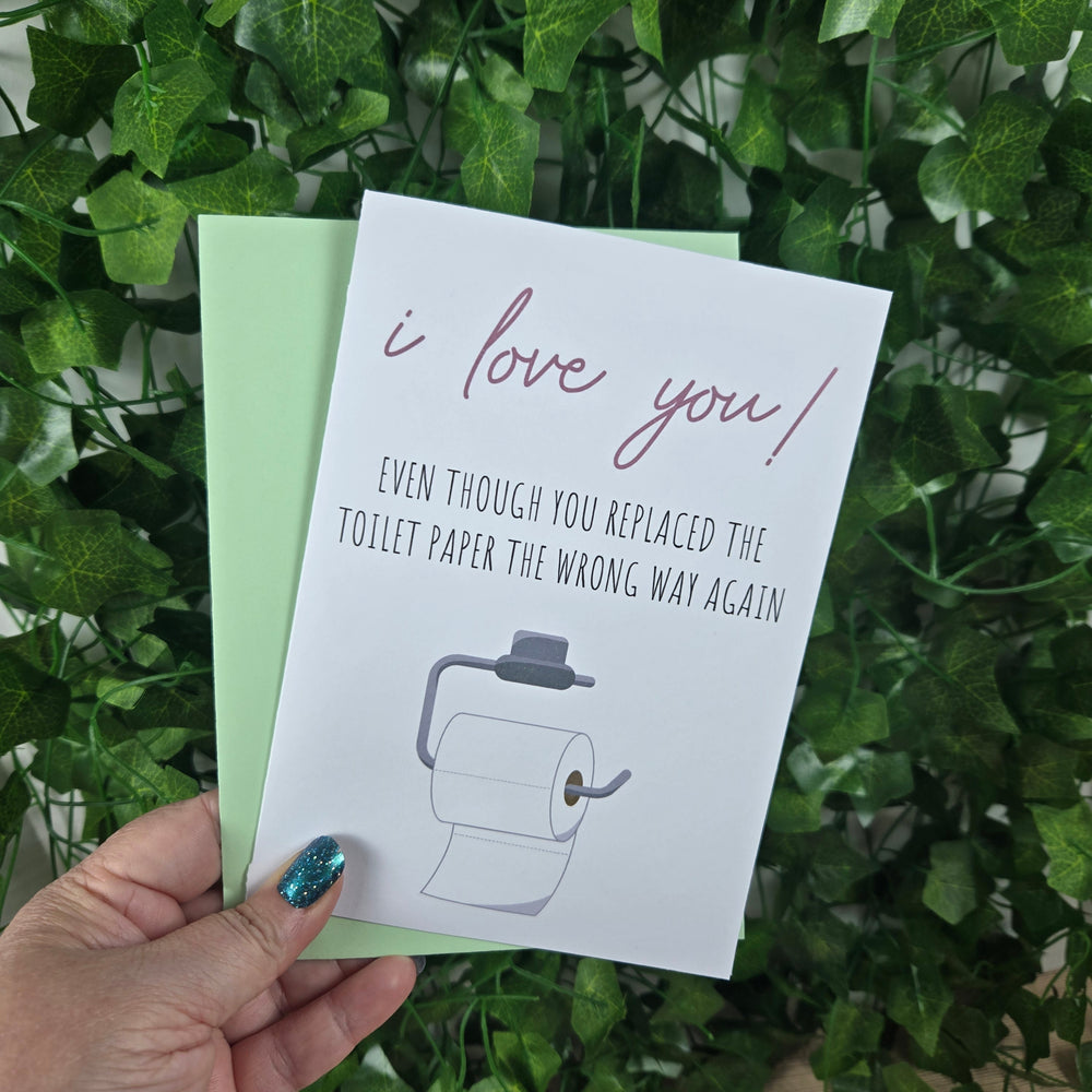 Funny Love Toilet Paper Card (ONLINE ORDER ONLY)