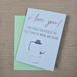 Funny Love Toilet Paper Card (ONLINE ORDER ONLY)