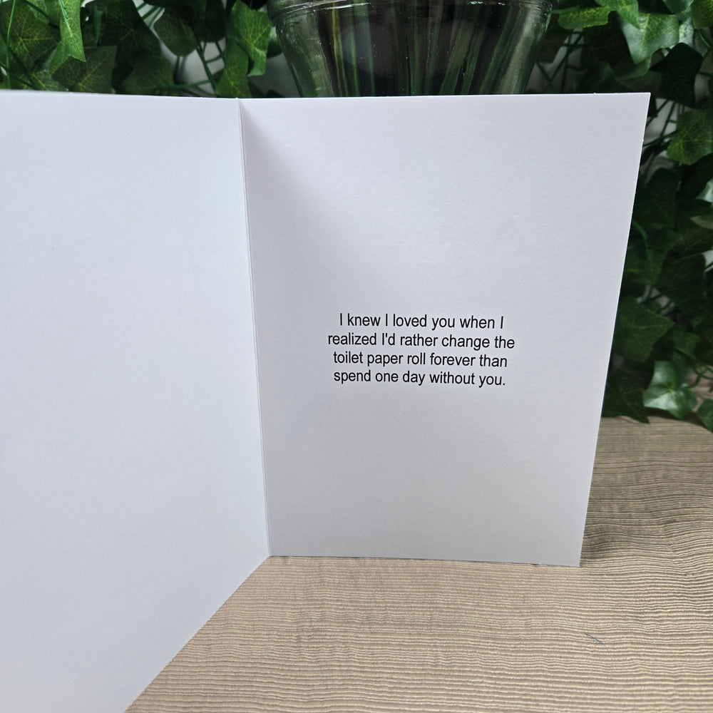 Funny Love Toilet Paper Card (ONLINE ORDER ONLY)