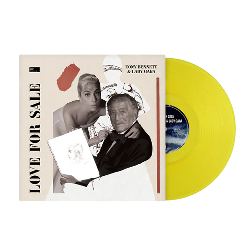 Tony Bennett & Lady Gaga - Love For Sale (Limited Edition, 180 Gram Yellow Vinyl) [Vinyl] (ONLINE ORDER ONLY)
