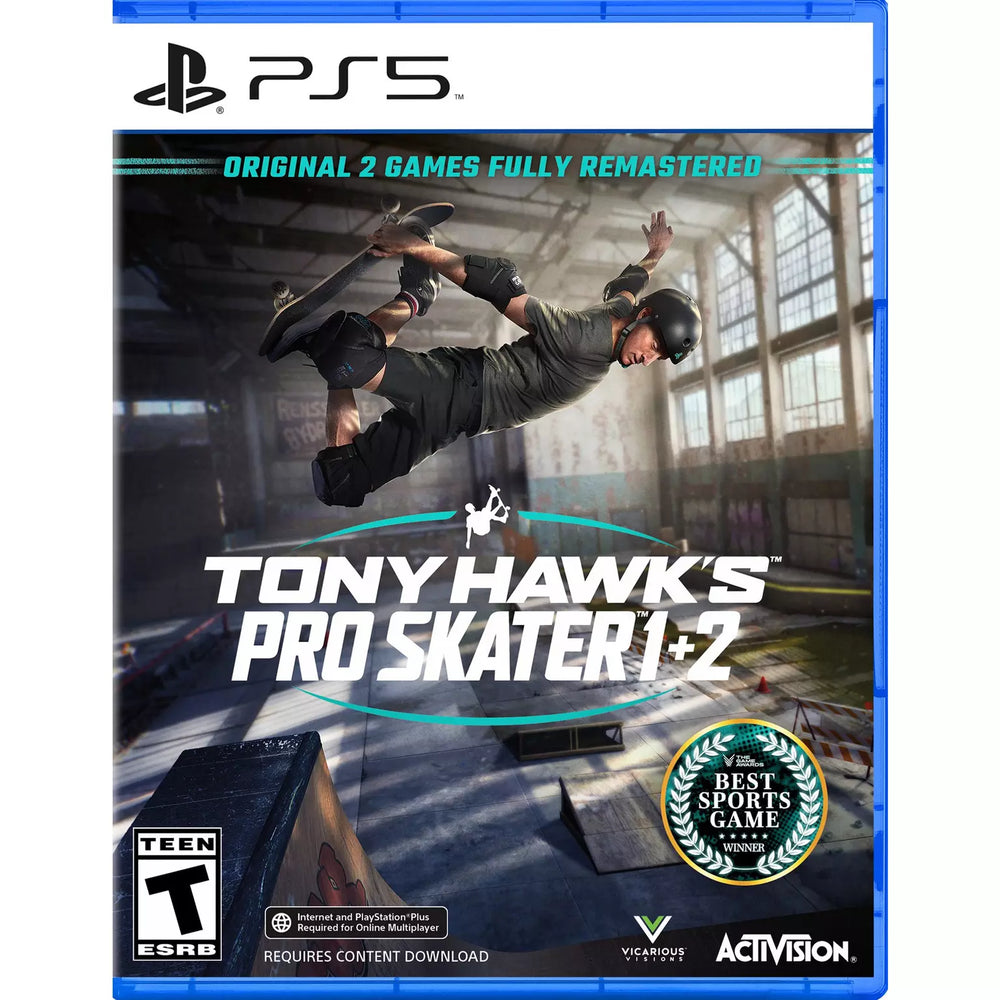 Tony Hawk's Pro Skater 1+2| PS5 (ONLINE ORDER ONLY)