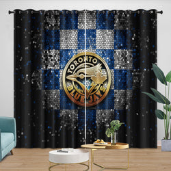 Toronto Blue Jays Curtains Blackout Window Drapes Room Decoration (Online Order Only)