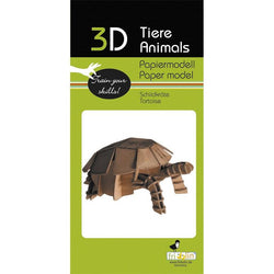 Tortoise 3D Cardboard Model Kit Fridolin (ONLINE ORDER ONLY)