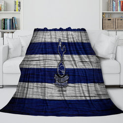 Tottenham Hotspur Blanket Flannel Fleece Throw Room Decoration (Online Order Only)