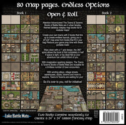 Books of Battle Mats: Towns & Taverns (ONLINE ORDER ONLY)