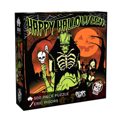 Toxictoons Happy Halloween 500 Piece Jigsaw Puzzle TOTS (ONLINE ORDER ONLY)