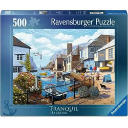 Tranquil Harbour 500 Piece Jigsaw Puzzle Ravensburger (ONLINE ORDER ONLY)