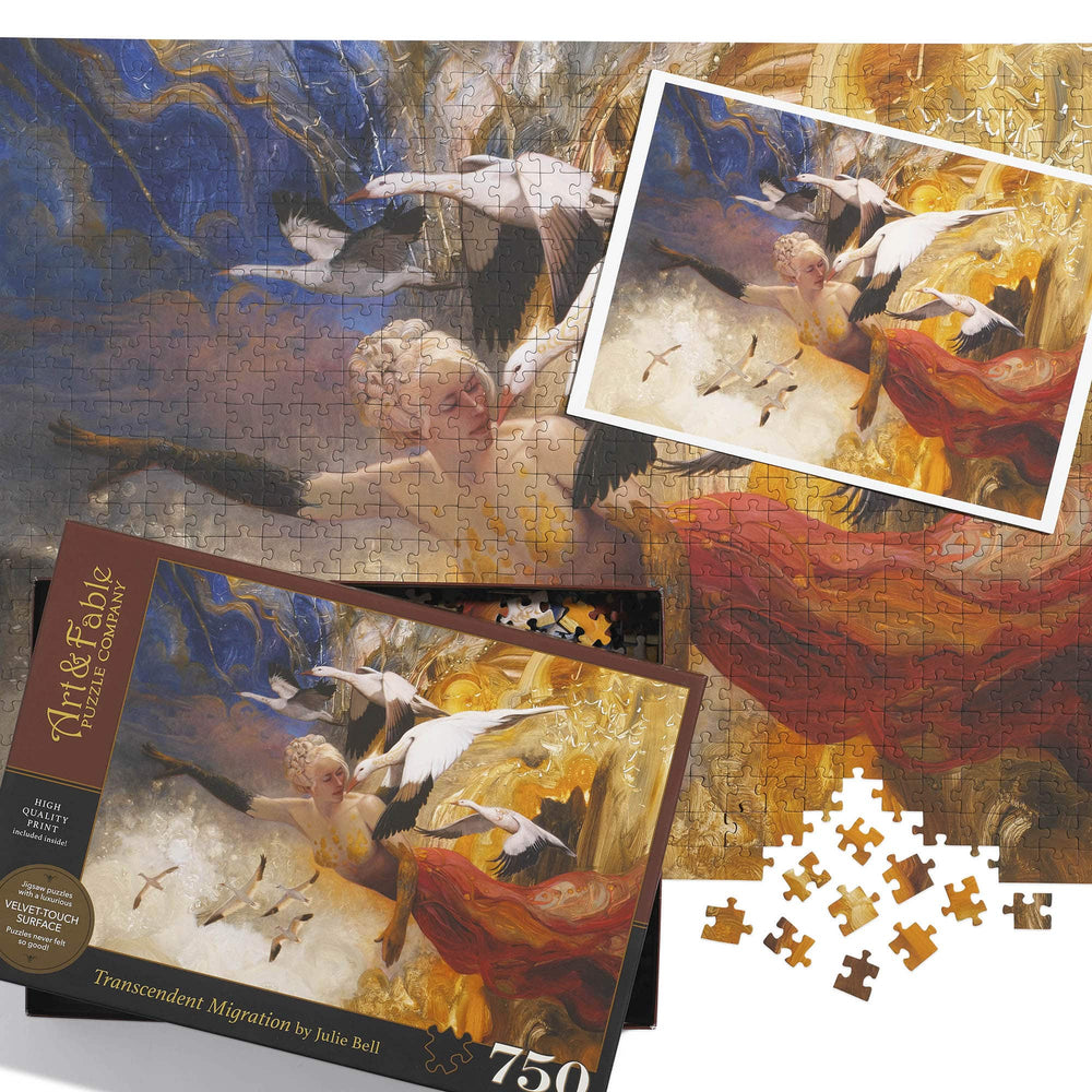 Transcendent Migration 750 Piece Premium Jigsaw Puzzle Art & Fable (ONLINE ORDER ONLY)