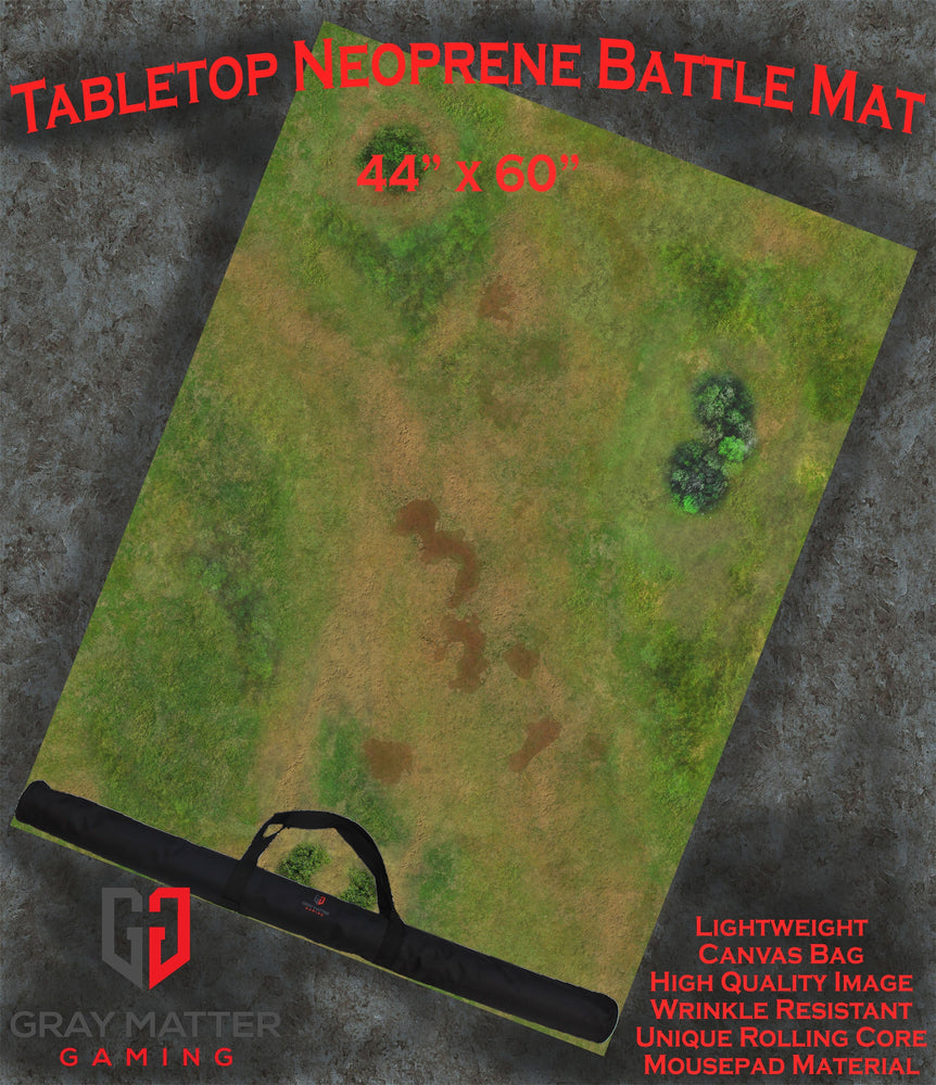 Traveler's Road | Neoprene Battle Mat with Bag | Baron of Dice (ONLINE ORDER ONLY)