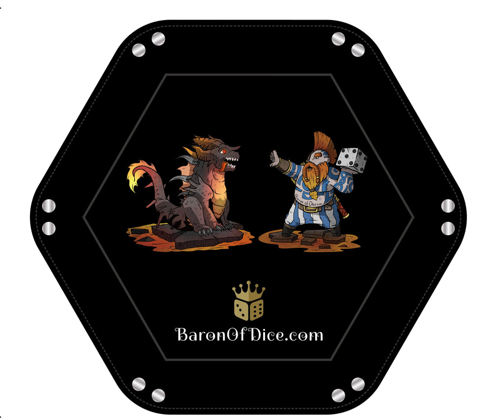 Dwarven Hero | Premium Dice Tray (ONLINE ORDER ONLY)