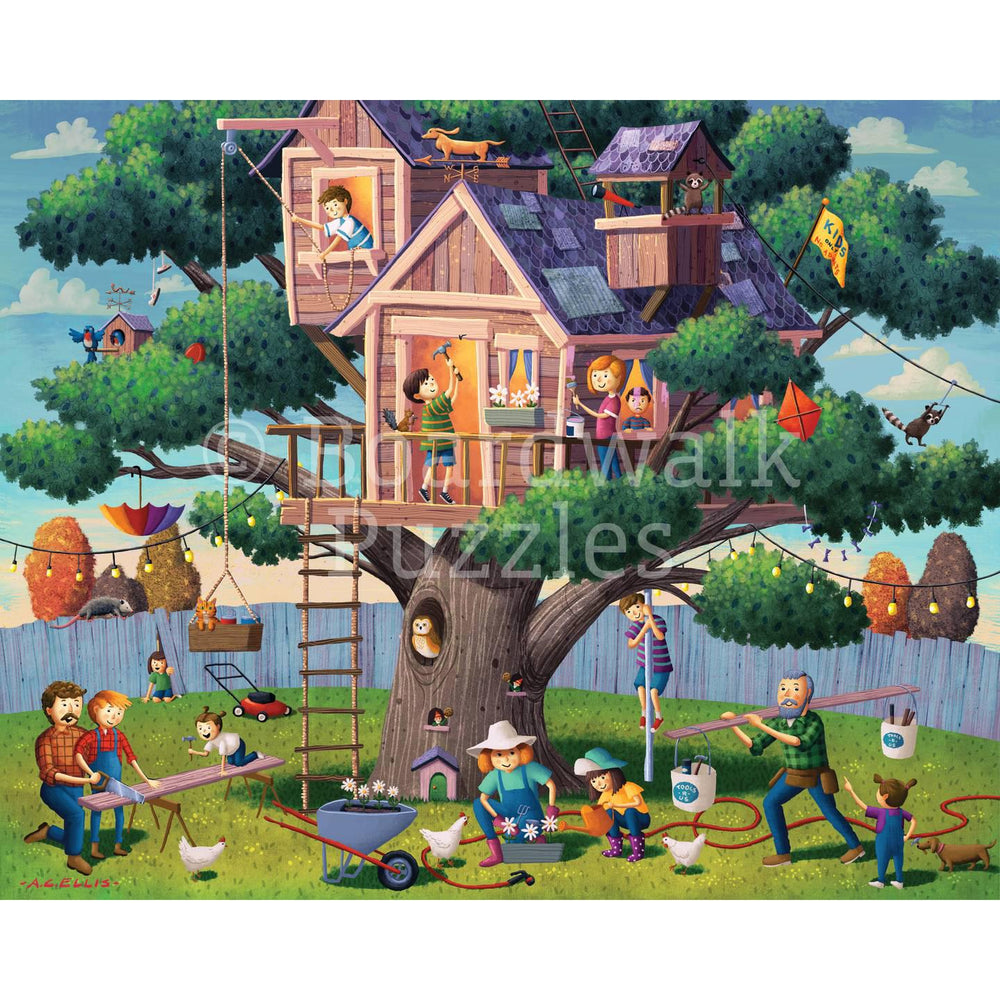 Tree House Adventure 210 Piece Jigsaw Puzzle Boardwalk (ONLINE ORDER ONLY)