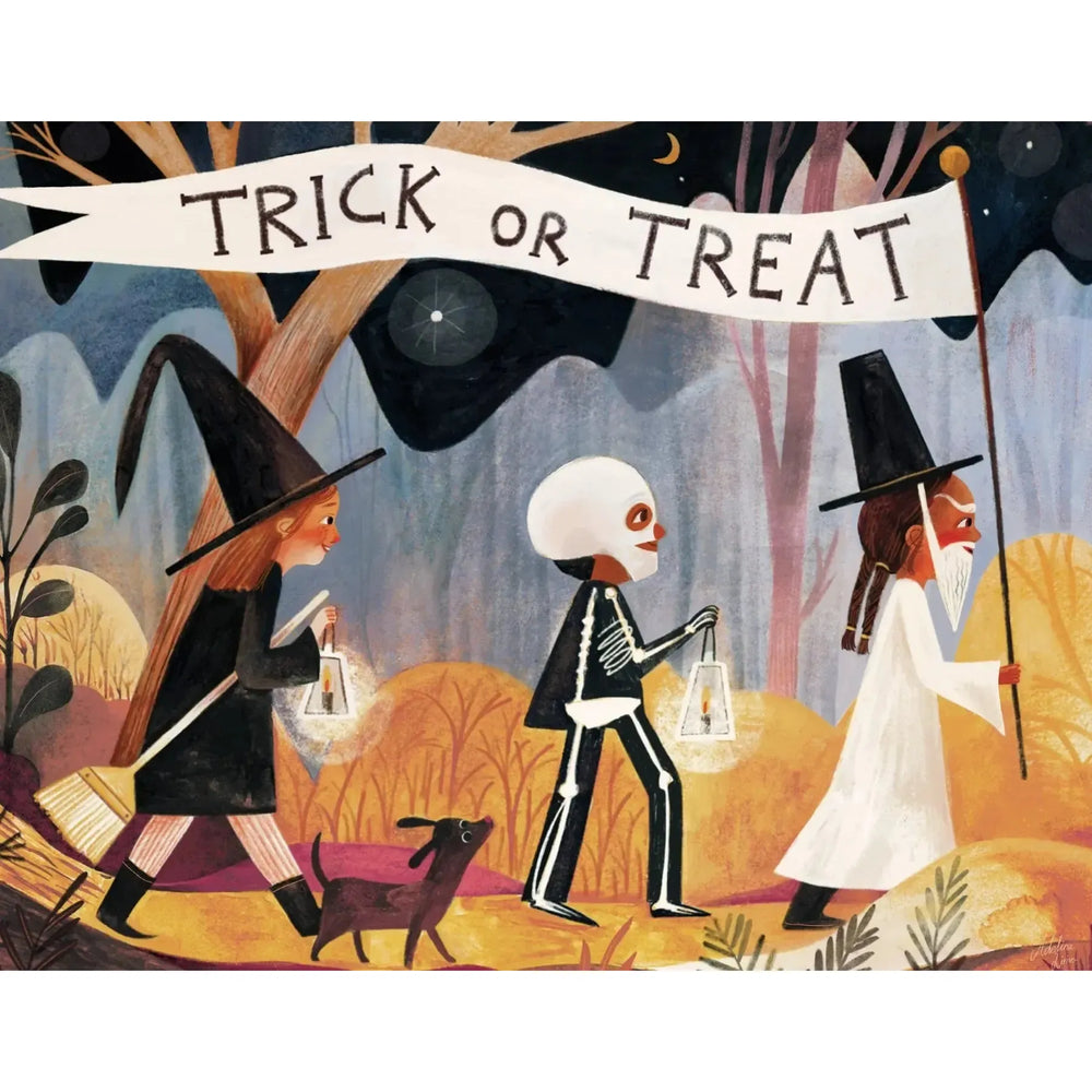 Trick or Treat by Adelina Lirius 100 Piece Mini Jigsaw Puzzle NYPC (ONLINE ORDER ONLY)