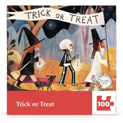 Trick or Treat by Adelina Lirius 100 Piece Mini Jigsaw Puzzle NYPC (ONLINE ORDER ONLY)