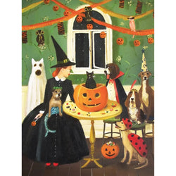 Tricks & Treats by Janet Hill 500 Piece Jigsaw Puzzle NYPC (ONLINE ORDER ONLY)