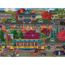 Trolley Station 275 Large Piece Jigsaw Puzzle Cobble Hill (ONLINE ORDER ONLY)