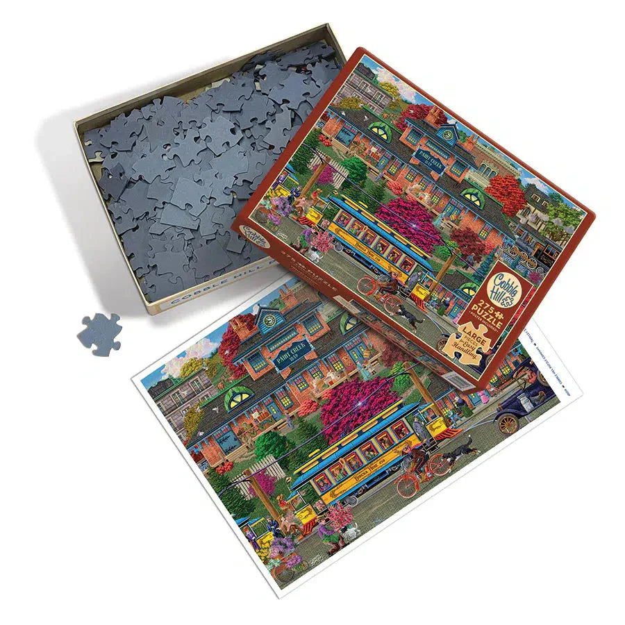 Trolley Station 275 Large Piece Jigsaw Puzzle Cobble Hill (ONLINE ORDER ONLY)