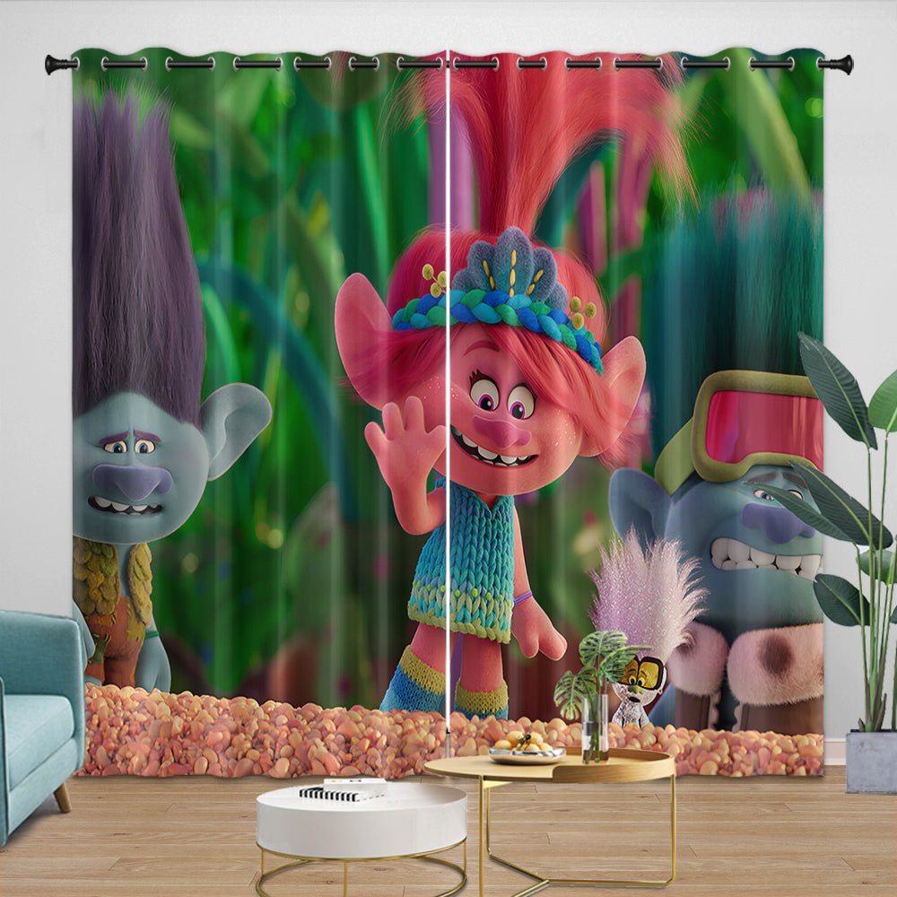 Trolls Adventure Curtains Blackout Window Drapes (Online Order Only)