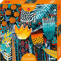 Tropic Sun Flowery 1000 Piece Jigsaw Puzzle Heye (ONLINE ORDER ONLY)
