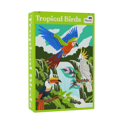 Tropical Birds 99 Piece Mini Jigsaw Puzzle Puzzledly (ONLINE ORDER ONLY)