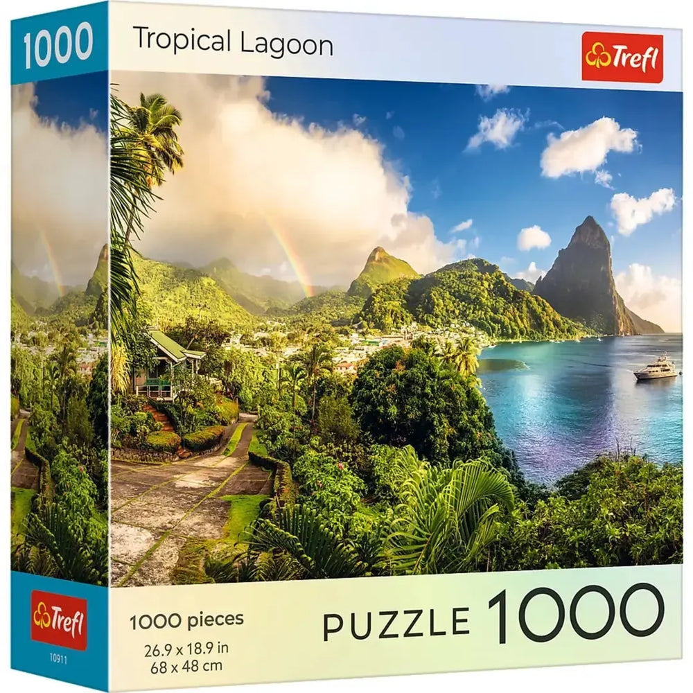 Tropical Lagoon 1000 Piece Jigsaw Puzzle Trefl (ONLINE ORDER ONLY)