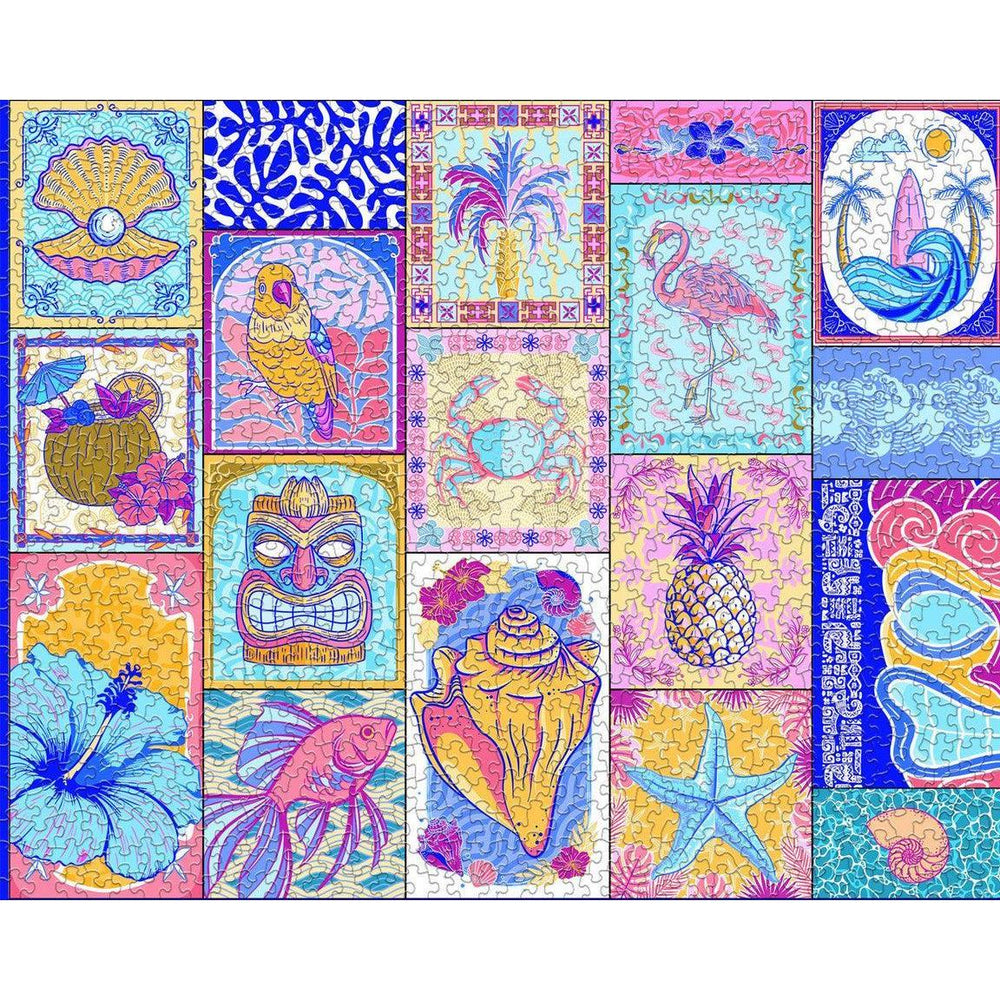 Tropical Vibes 1000 Piece Jigsaw Puzzle Springbok (ONLINE ORDER ONLY)