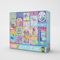 Tropical Vibes 1000 Piece Jigsaw Puzzle Springbok (ONLINE ORDER ONLY)