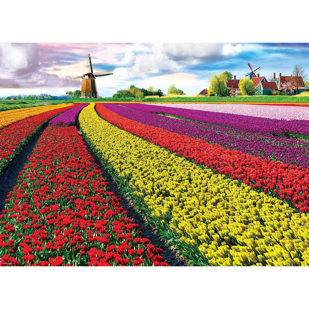 Tulip Fields 1000 Piece Jigsaw Puzzle Eurographics (ONLINE ORDER ONLY)