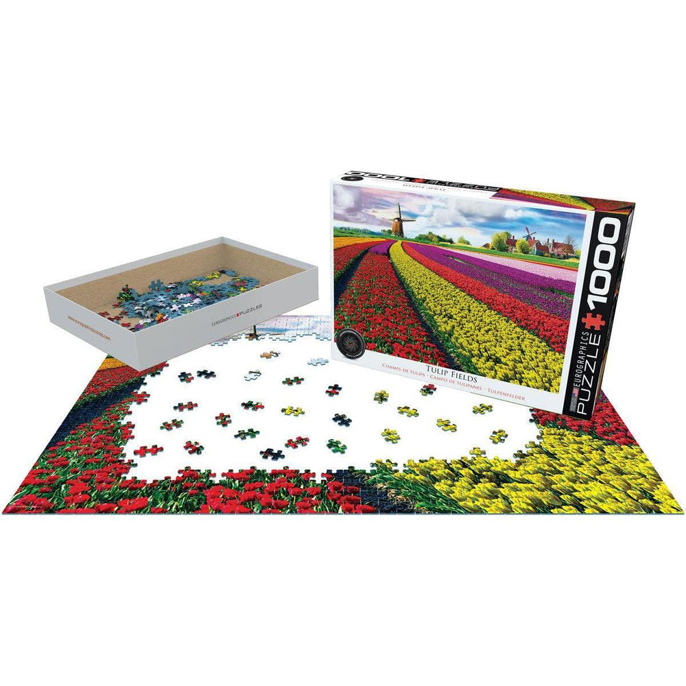 Tulip Fields 1000 Piece Jigsaw Puzzle Eurographics (ONLINE ORDER ONLY)