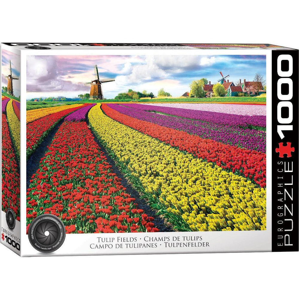 Tulip Fields 1000 Piece Jigsaw Puzzle Eurographics (ONLINE ORDER ONLY)