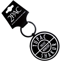 Tupac Shakur Trust Nobody 2Pac Rap Keychain (ONLINE ORDER ONLY)