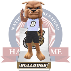 Tupper the Bulldog Bryant Bulldogs Mascot Bobblehead (Presale) (ONLINE ORDER ONLY)