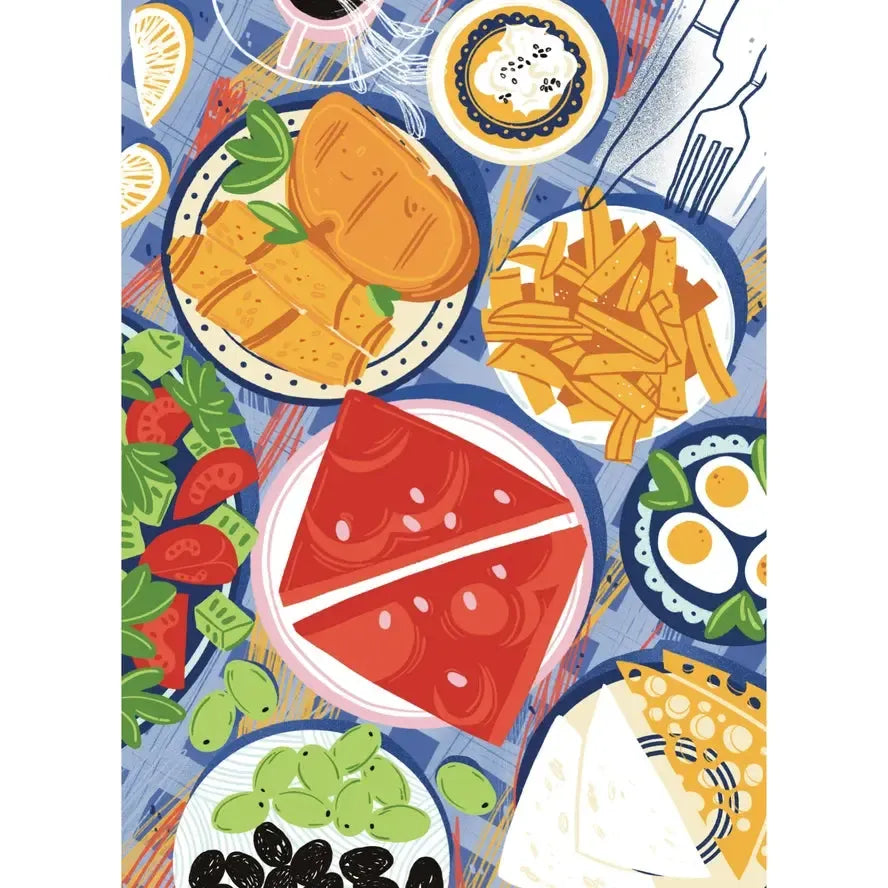 Turkish Breakfast 1000 Piece Jigsaw Puzzle Puzzledly (ONLINE ORDER ONLY)