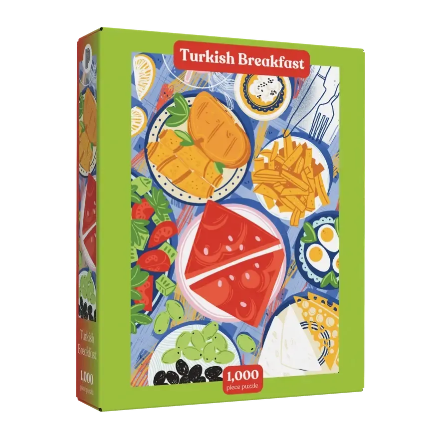 Turkish Breakfast 1000 Piece Jigsaw Puzzle Puzzledly (ONLINE ORDER ONLY)