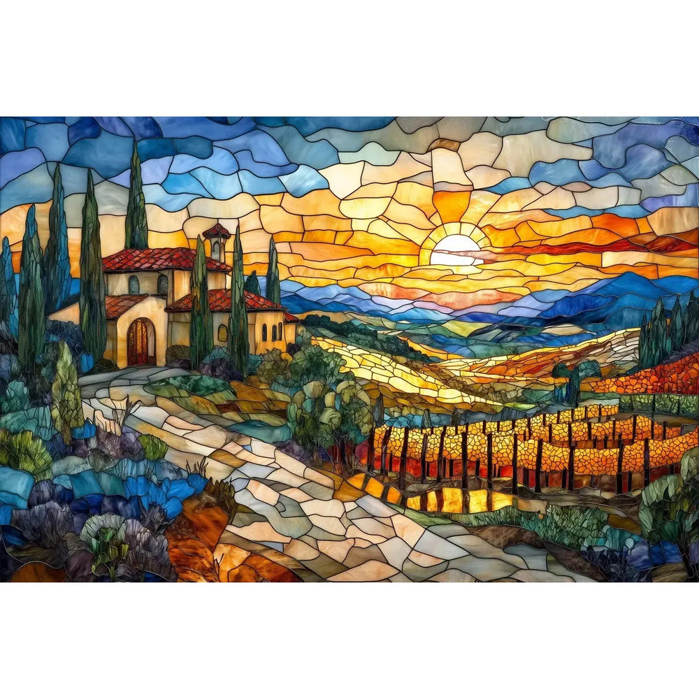 Tuscan Dreams 1000 Piece Jigsaw Puzzle Trippy (ONLINE ORDER ONLY)