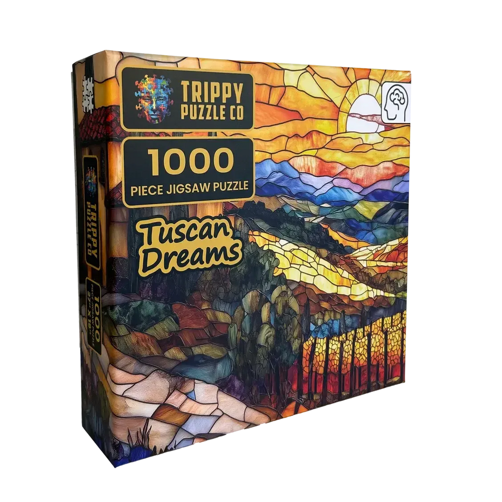Tuscan Dreams 1000 Piece Jigsaw Puzzle Trippy (ONLINE ORDER ONLY)