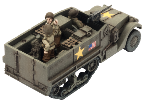 Flames of War: American M4 81mm Armored Mortar Platoon (Mid War)
