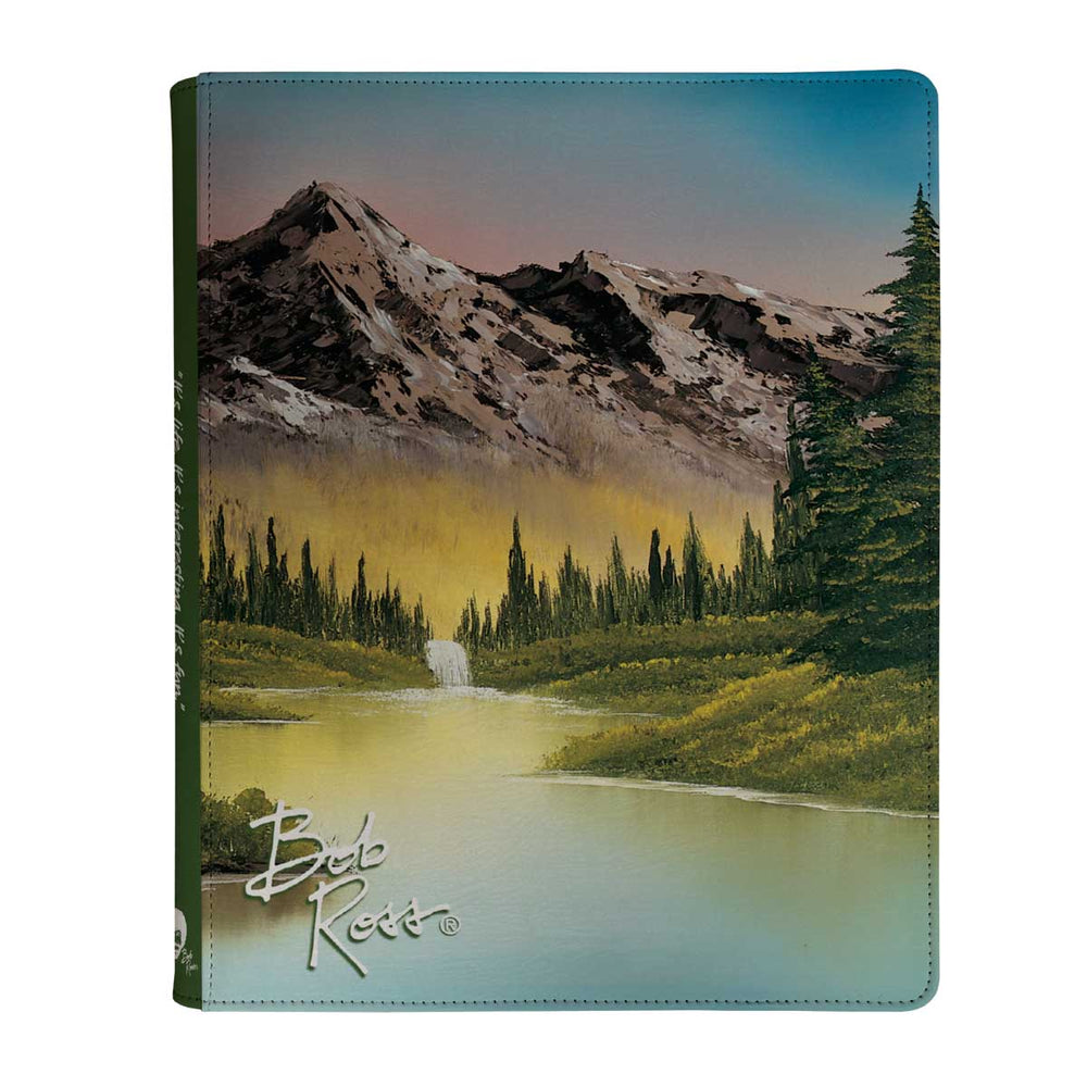 Ultra PRO: 9-Pocket Zippered PRO-Binder - Bob Ross (Mountain Retreat) (Online Order Only)