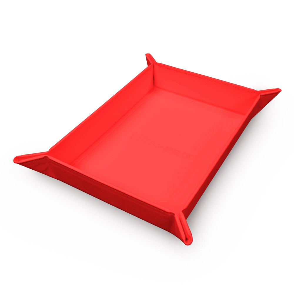Ultra PRO: Vivid Magnetic Foldable Dice Tray - Red (ONLINE ORDER ONLY)