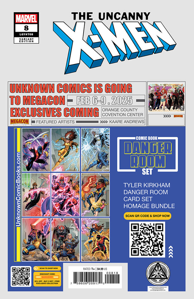 [Signed by Leirix] Uncanny X-Men #8 Unknown Comics Leirix Exclusive Var [IN STOCK] (ONLINE ORDER ONLY)