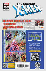 [Signed by Leirix] Uncanny X-Men #8 Unknown Comics Leirix Exclusive Var [IN STOCK] (ONLINE ORDER ONLY)